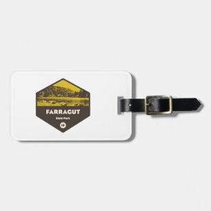Étiquette À Bagage Parc d'état de Farragut Idaho