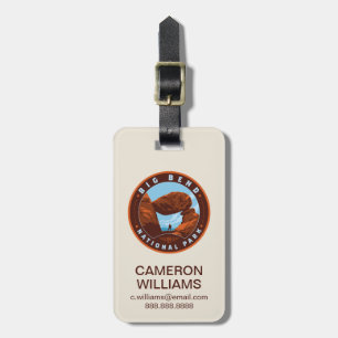 Étiquette À Bagage Parc national Big Bend