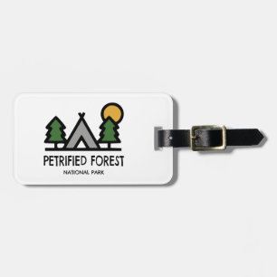 Étiquette À Bagage Parc national de la Forêt Petrifiée