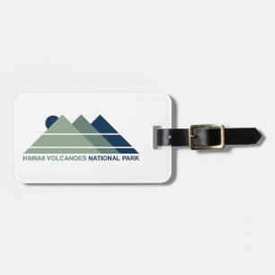 Étiquette À Bagage Parc national des volcans d'Hawaii Mont Sun