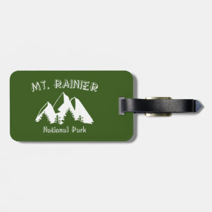 Étiquette À Bagage Parc national du Mont-Rainier