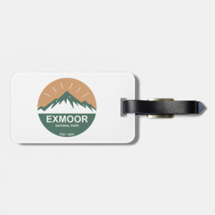 Étiquette À Bagage Parc national Exmoor