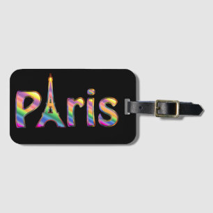 Étiquette À Bagage Paris