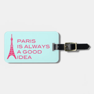 Étiquette À Bagage Paris est toujours une bonne étiquette de bagage