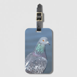 Étiquette À Bagage Partenaire Pigeon