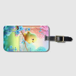 Étiquette À Bagage “Pastel Bloom – Elegant Floral Phone Case Design”