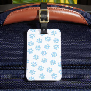 Étiquette À Bagage Patrouilles de Doodle, Paws de Chien, Paws Bébés B
