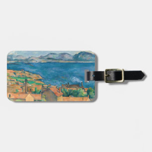 Étiquette À Bagage Paul Cezanne - Baie de Marseille, vue d'Estaque