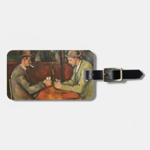 Étiquette À Bagage Paul Cezanne les joueurs de carte, 1893-96