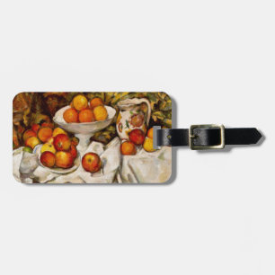 Étiquette À Bagage Paul Cezanne Pommes Oranges Impressionnisme