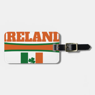 Étiquette À Bagage Pavillon irlandais Rugby