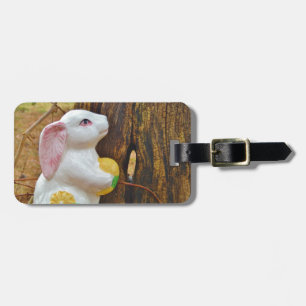 Étiquette À Bagage Pays Lapin de Pâques