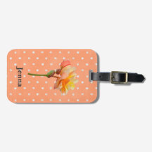 Peachy Joli Begonia Polka Dot