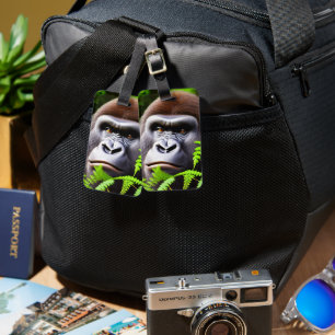 Étiquette À Bagage Peekaboo Gorilla, Bagages Tags