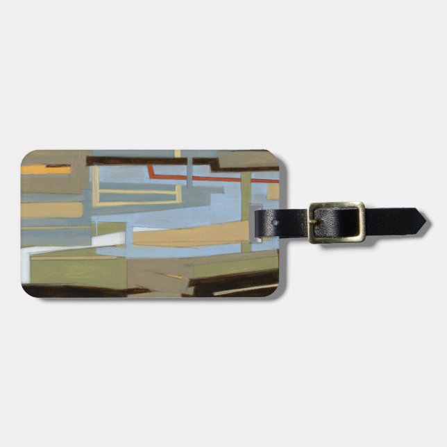 Étiquette À Bagage Peinture de la liberté d'expression moderne par No (Devant horizontal)