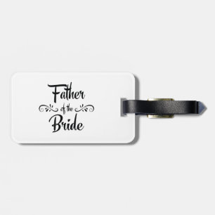 Étiquette À Bagage Père du dîner drôle de répétition de jeune mariée