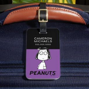 Étiquette À Bagage Persistance des cacahuètes   Marcie