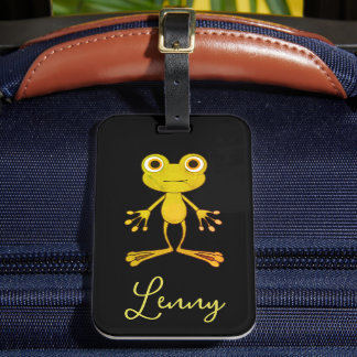 Étiquette À Bagage Personalized cute luggage tag