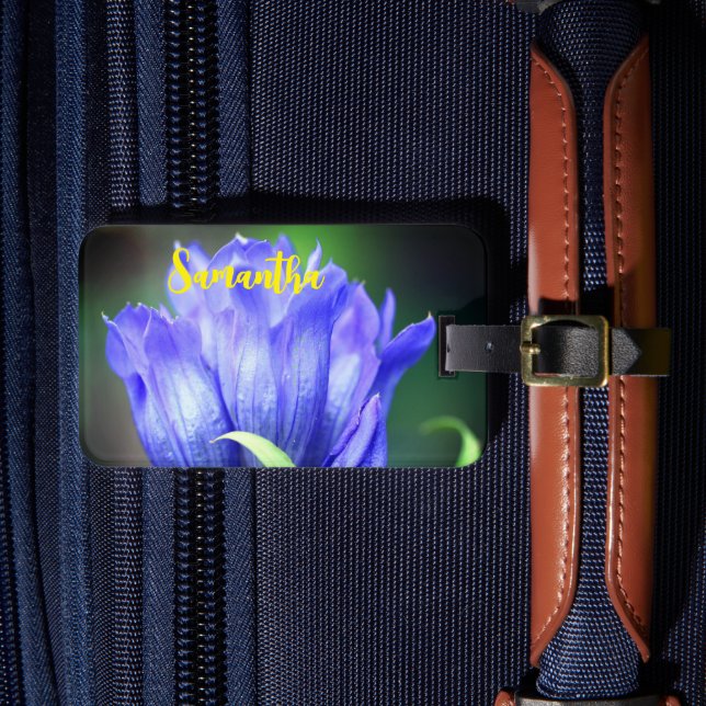 Étiquette À Bagage Personnalité de Blue Gentian (Insitu Rectoal 4)