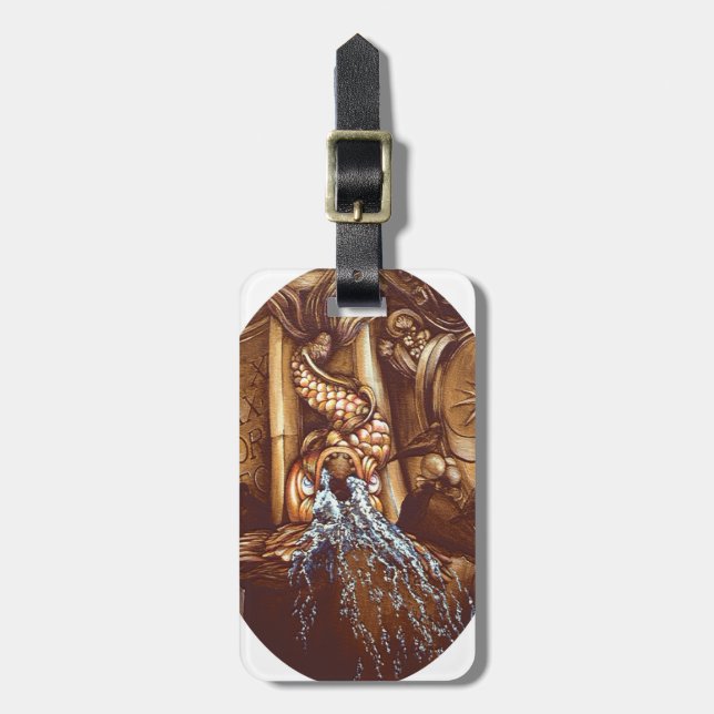 Étiquette À Bagage Peser (Devant Vertical)