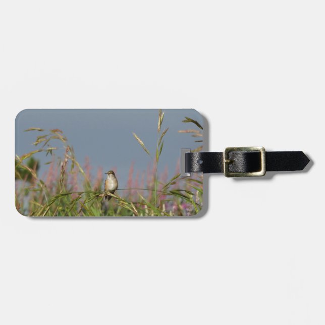 Étiquette À Bagage Petit colibri gras (Devant horizontal)