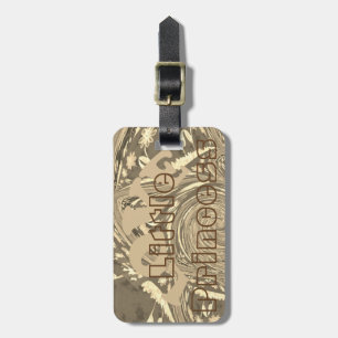 Étiquette À Bagage Petite princesse amour