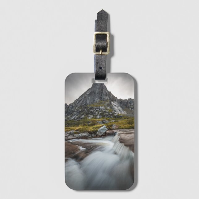Étiquette À Bagage Photographe de Norway Landscape (Devant Vertical)
