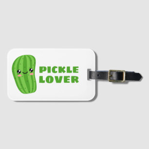 Étiquette À Bagage Pickle Lover