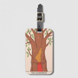 Étiquette À Bagage Pied de l'homme tarot principal arcana pieds