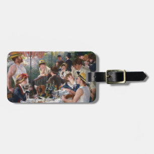 Étiquette À Bagage Pierre-Auguste Renoir - Déjeuner de la fête nautiq