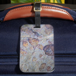 Étiquette À Bagage Pierre de fer rocheuse