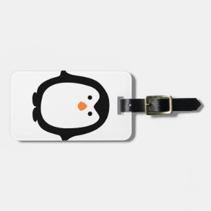 Étiquette À Bagage Pingouin