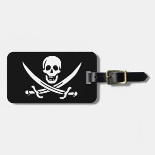 Étiquette À Bagage Pirate