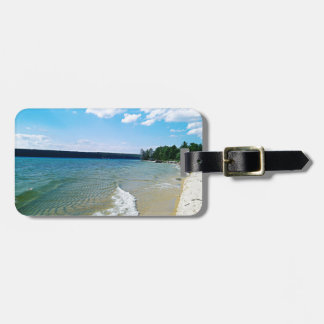 Étiquette À Bagage Plage cachée