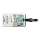 Plan de la ville de New York & Paris en bleu