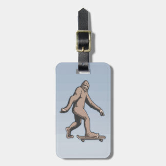 Étiquette À Bagage Planche à roulettes de Bigfoot