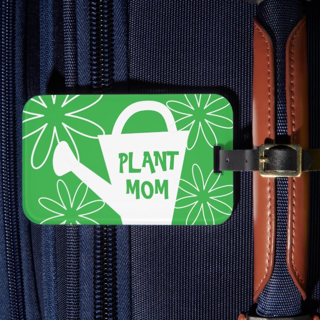 Étiquette À Bagage Plante Maman Funny jardinage citation voyage bagag (Insitu Rectoal 4)