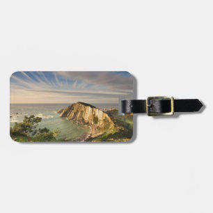 Étiquette À Bagage Playa del Silencio Espagne stylisé