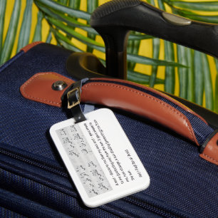 Étiquette À Bagage poème arabe