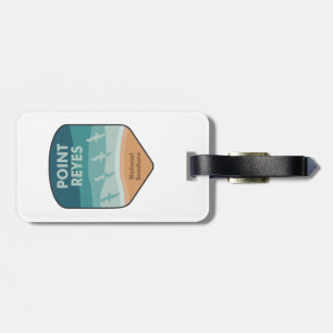 Étiquette À Bagage Pointe Reyes National Seashore California Seaguls