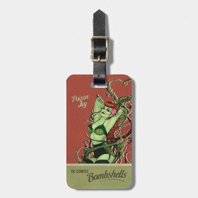 Étiquette À Bagage Poison Ivy Bombshell (Devant Vertical)