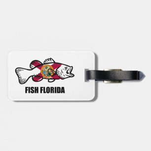 Étiquette À Bagage Poisson Floride