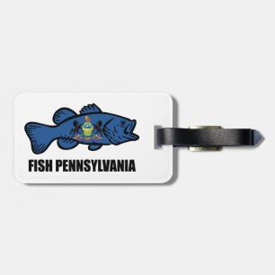 Étiquette À Bagage Poisson Pennsylvanie