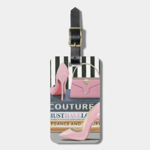 Étiquette À Bagage Pomme sauvage Couture Stripes - Chaussures & Sac