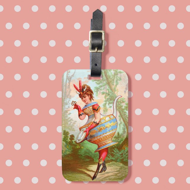 Étiquette À Bagage Porte-bagages Poterie Reine Dish Darlings (Créateur téléchargé)