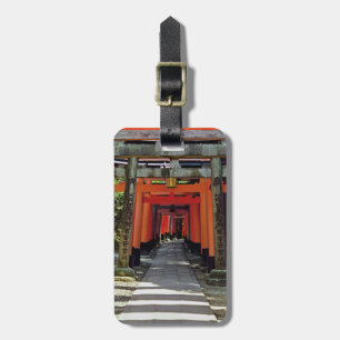 Étiquette À Bagage Portes de Torii - Kyoto, Japon, Asie