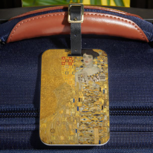 Étiquette À Bagage Portrait d'Adele Bloch-Bauer I par Gustav Klimt