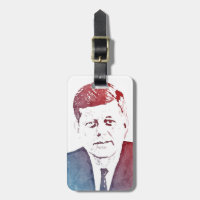 Portrait d'art de bruit de John F. Kennedy