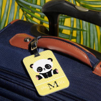 Pot Polka personnalisé Monogram Cute Panda