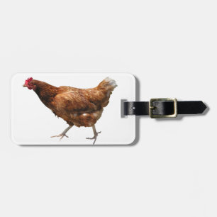 Étiquette À Bagage Poulets